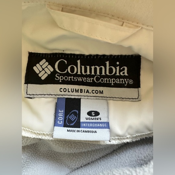 Columbia Womens Green and White Warm Ultility Jacket- S - Picture 4 of 4